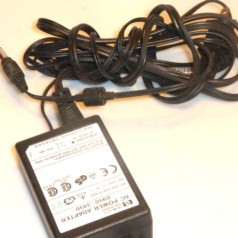 HP AC POWER ADAPTOR 0950-3490 Hewlett Packard Power Cord 100-240V 50/60Hz